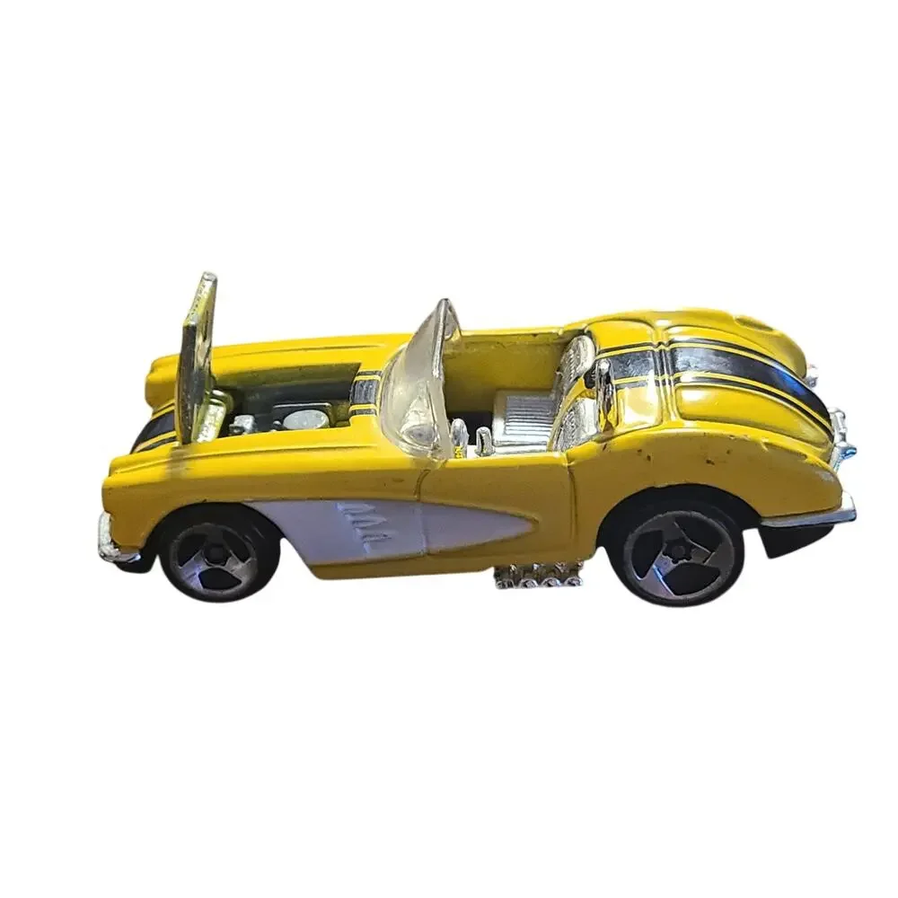 Hotwheels - 58 Corvette - Yellow Circa 1994 Excellent Condition.